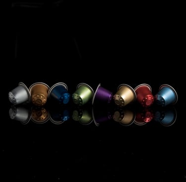 Real Coffee premium aluminum coffee pods with rich aroma