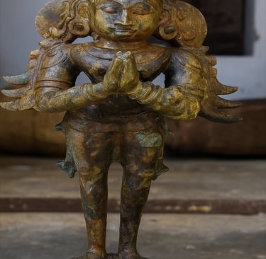 Ancient Statue caight in Tirunelveli