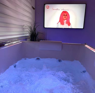 panoramica vasca idromassaggio suite deluxe