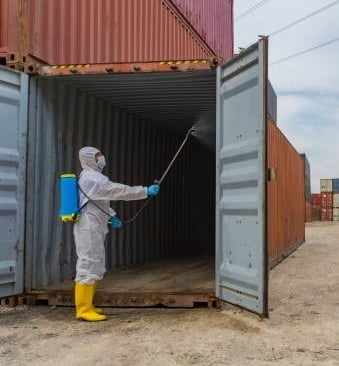 fumigasi container di pelabuhan indonesia