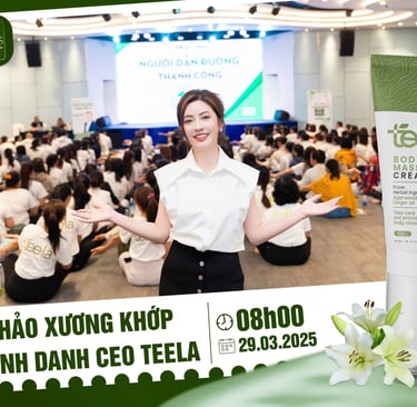 Tuýp Kem Massage Cơ Xương Khớp Teela
