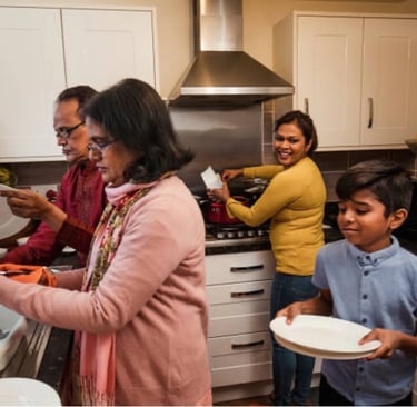 bonheur en famille partage des valeurs respect