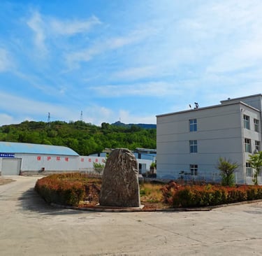 Photo of the side of the factory