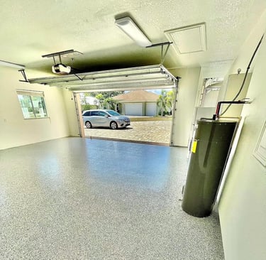 Epoxy Garage Floors St. Petersburg, Florida 