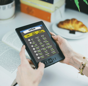 e-book Aprende los verbos irregulares en inglés 