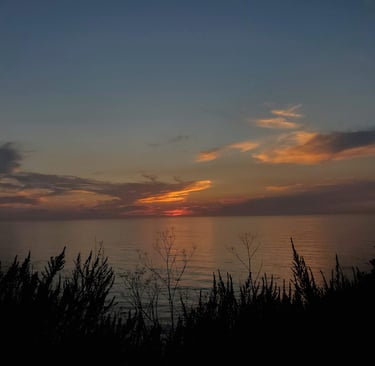 A very California Sunset