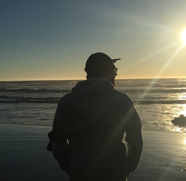 Sunset at Westport Landing State Beach California