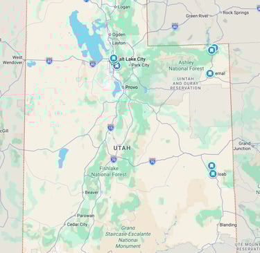 Utah Google Maps