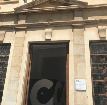 Entrance of the Centro del Carmen of Contemporary Culture, Valencia