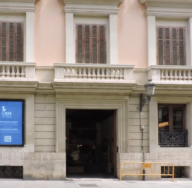 Facade of L'Iber, Museum of Lead Soldiers