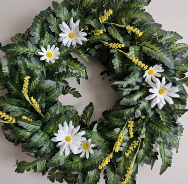 Daisy Love Wreath