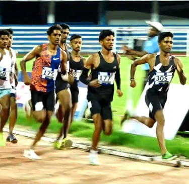Arun Krishna VB athlete distance runner 1500m 800m 