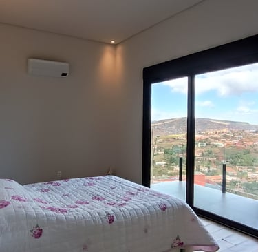 Suite Master com vista e varanda