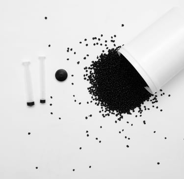 gomati black hdpe pellets