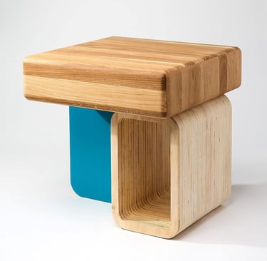 Console en bois massif