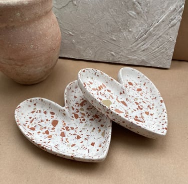 coupelles en forme de coeur Made In France par Maison Charlett