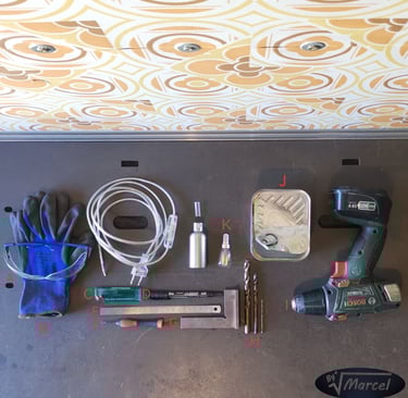 DIY lampe matériel nécessaire