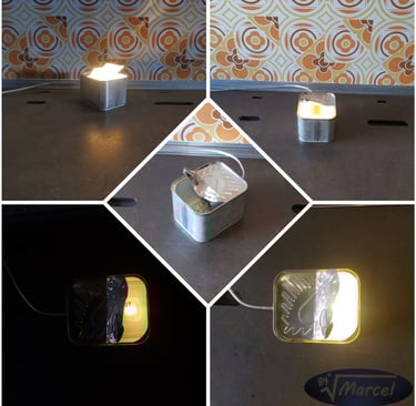 DIY luminaire conserve par Ludovic Laignel