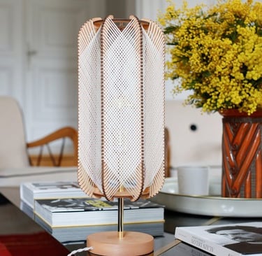 lampe sur pied fait main en France par Lafablicght