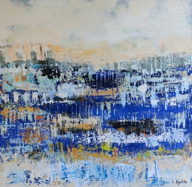 peinture au couteau par Sigrid M