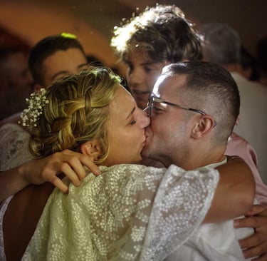 baiser des mariés