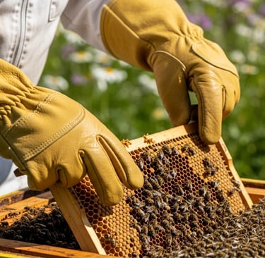 Come i guanti di qualità rendono più sicuro il lavoro dell’apicoltore