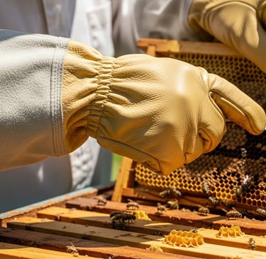 Wie hochwertige Handschuhe die Arbeit in der Imkerei sicherer machen