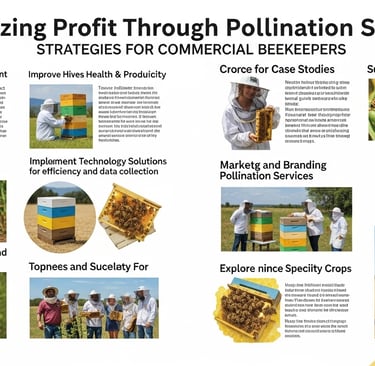 Maximizing Profit Through Pollination Services: Strategies for Commercial Beekeepers