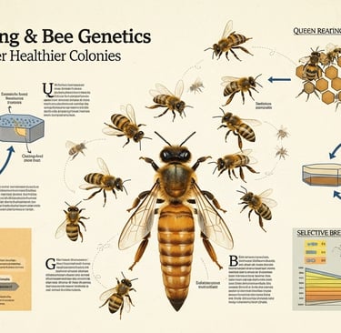 Queen Rearing & Bee Genetics: Breeding Stronger, Healthier Colonies