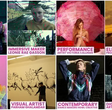 8 artists from the Social Convention LABS programme