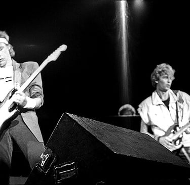 dire straits nel 1983 a  zagabria