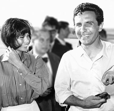 Gilbert Bécaud in Italia nel 1962