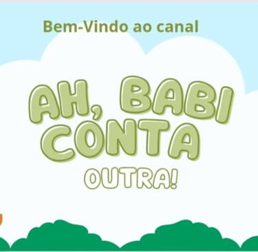 LOGOTIPO DO CANAL AH, BABI CONTA OUTRA!