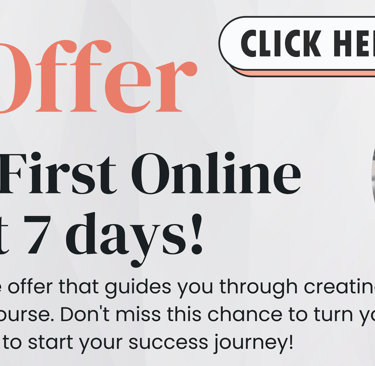 Online Course Offer