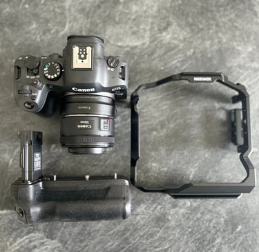 a camera with a camera attached to a camera