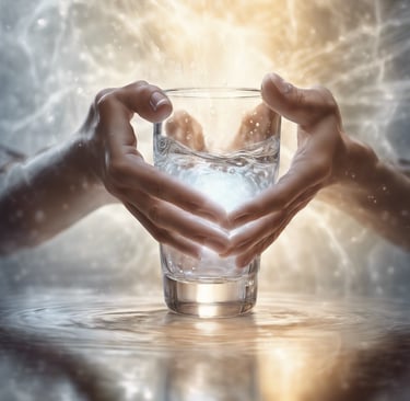 Energy Healing Charge Water