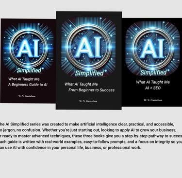 AI Simplified AI Prompt Manuals 3 Book Series