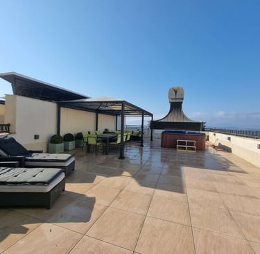 completed balcony project