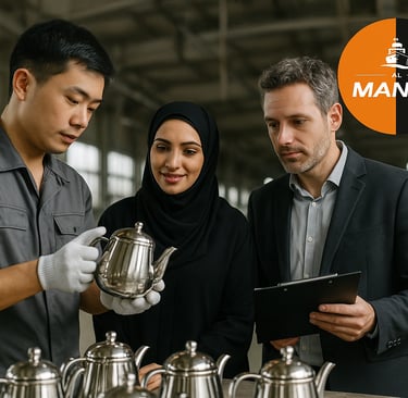 زيارة شركة المنار مباشرتا للمصانع