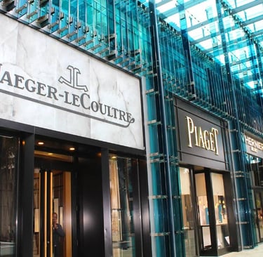 Miami Design District showing luxury fashion boutiques, contemporary architecture