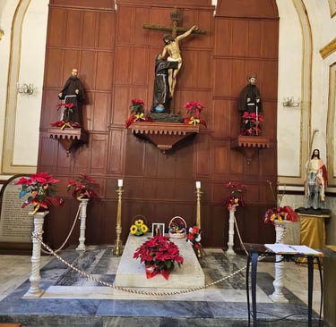 Tumba del siervo de Dios Padre Martin del Campo