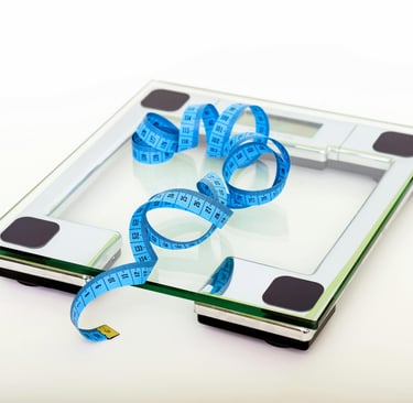 Photo by Pixabay: https://www.pexels.com/photo/blue-tape-measuring-on-clear-glass-square-weighing-sc