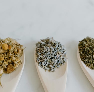 Photo by Tara Winstead: https://www.pexels.com/photo/a-close-up-shot-of-herbs-on-wooden-spoons-66941
