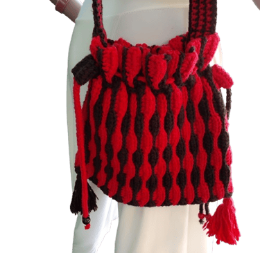 Sac bandoulière crochet Cappuccetto