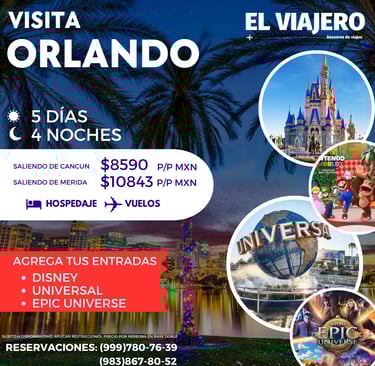 a flyer for a visit to the magic kingdom