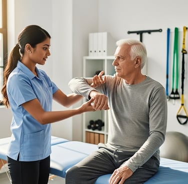 Rehabilitation after hip surgery in Bhubaneswar at home
