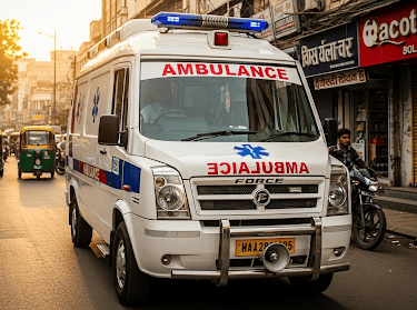 24x7 ambulance service in Bhubaneswar for safe and reliable hospital transport by Oracle Care