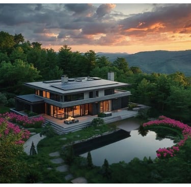 Eco-friendly luxury home surrounded by nature – NatureKey Estates