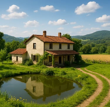 Spacious farmhouse in Nainital, Uttarakhand with organic farming land