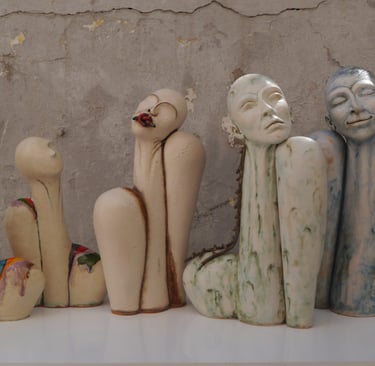 Bu seride izleyici heykellerin dingin ama direnen duruşunda kendi içsel hikayelerinin yankısını bulu